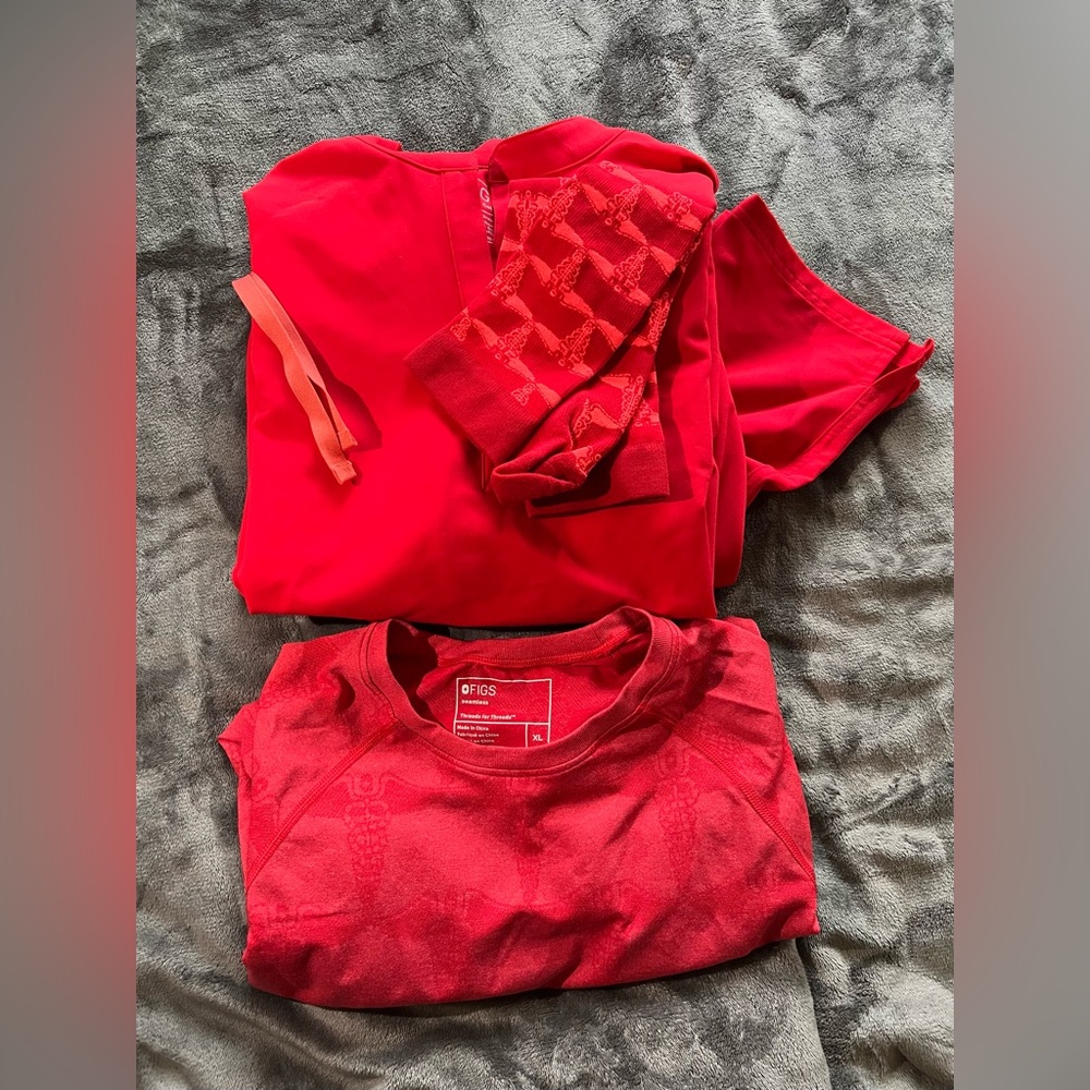 Figs Scrubs (Top/Bottom/Socks)